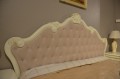 Кровать Габриель-W белая (Классика, Ткань) для дома